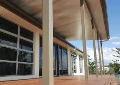 Insulated Flyover Patio on Timber Deck Biggera Waters Gold Coast