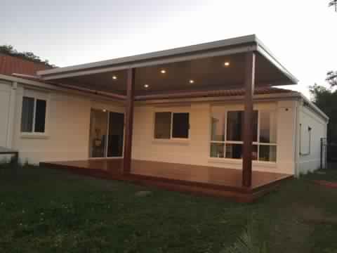 Insulated Patio Roof & Timber Deck Mudgeeraba Gold Coast