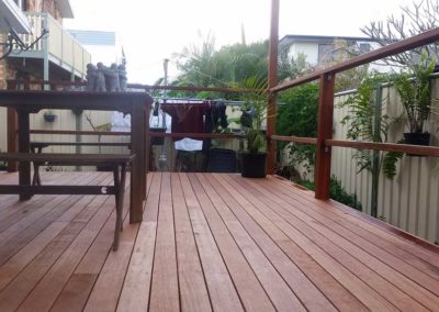 Timber Deck with Insulated Patio Roof, Miami Gold Coast